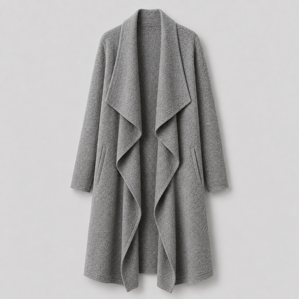 waterfall cardigan coat