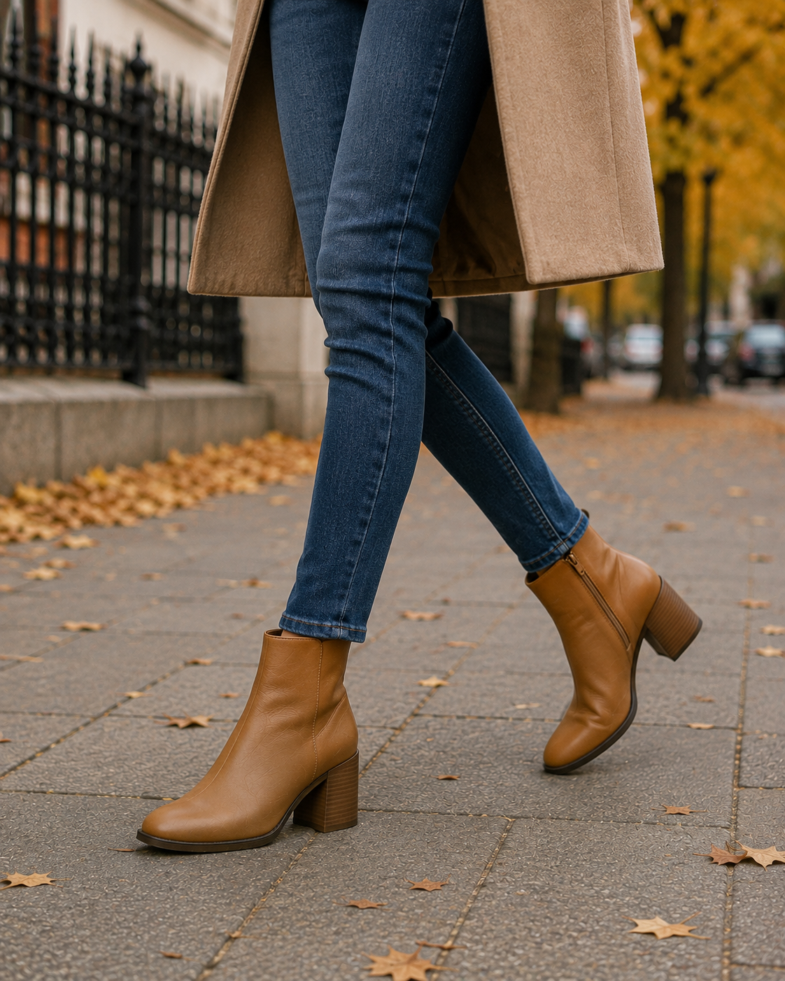 block heel ankle boots