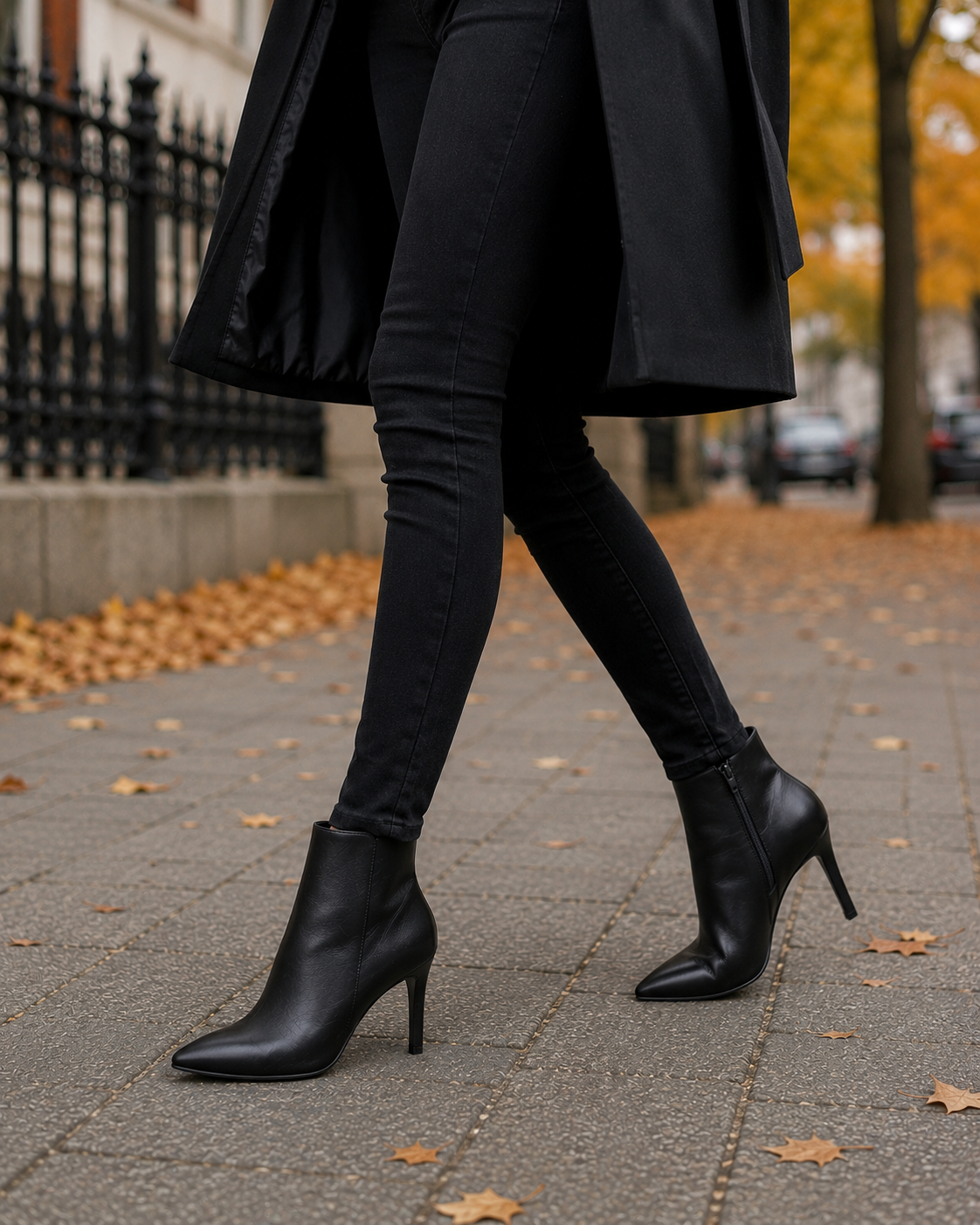 heeled ankle boots