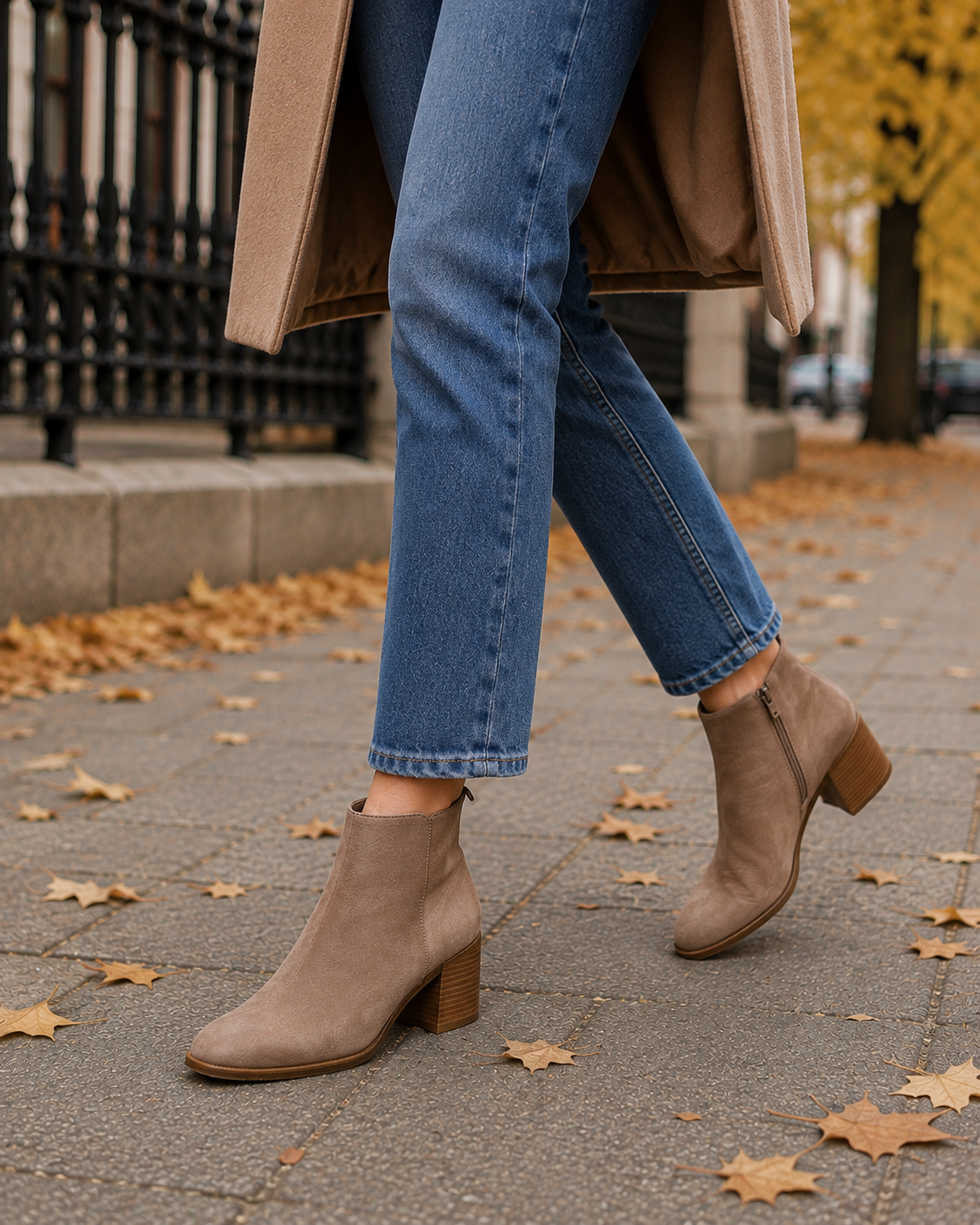 suede ankle boots