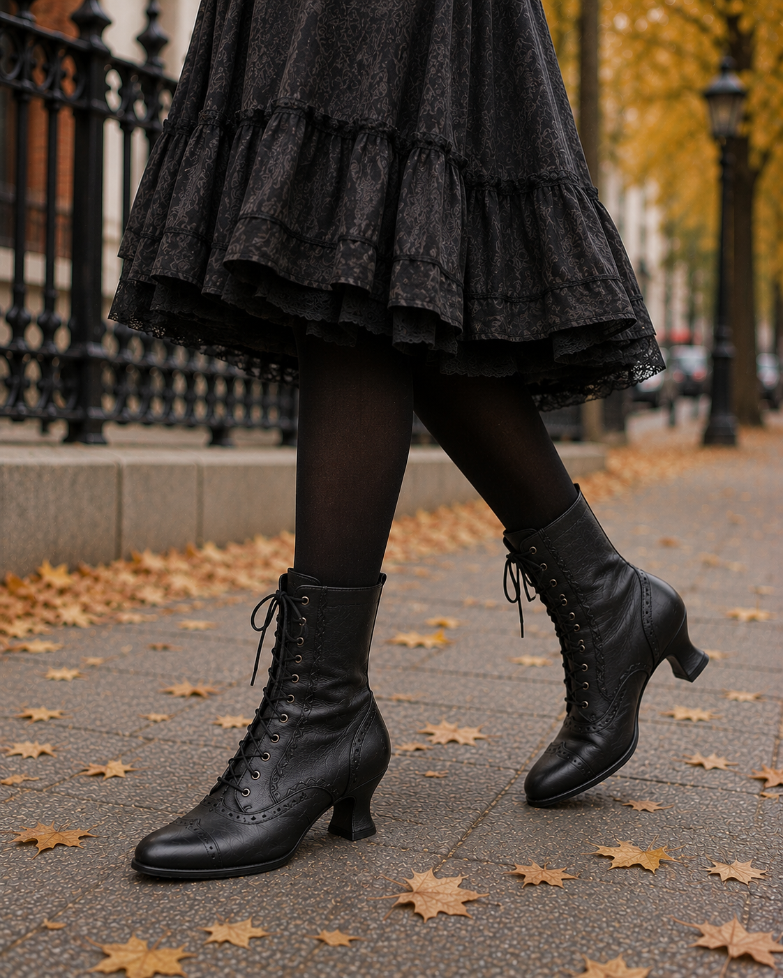 lace up ankle boots