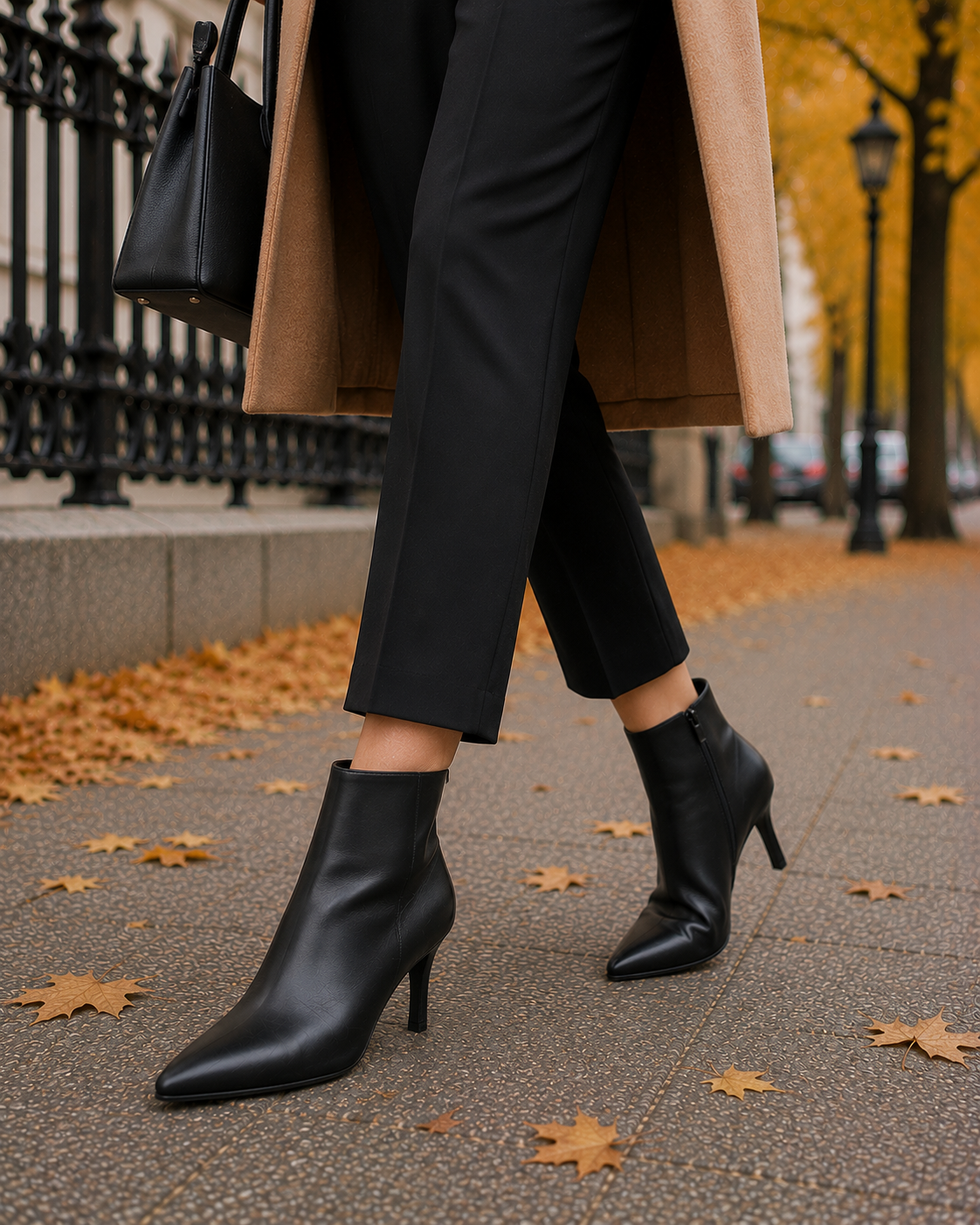 pointed toe ankle boots