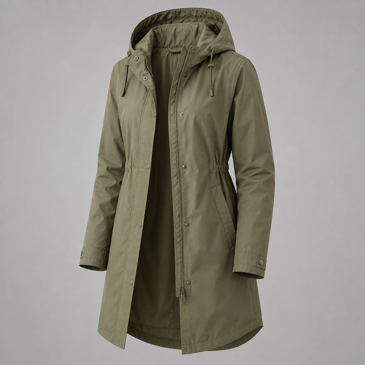 longline raincoat dog walking coat