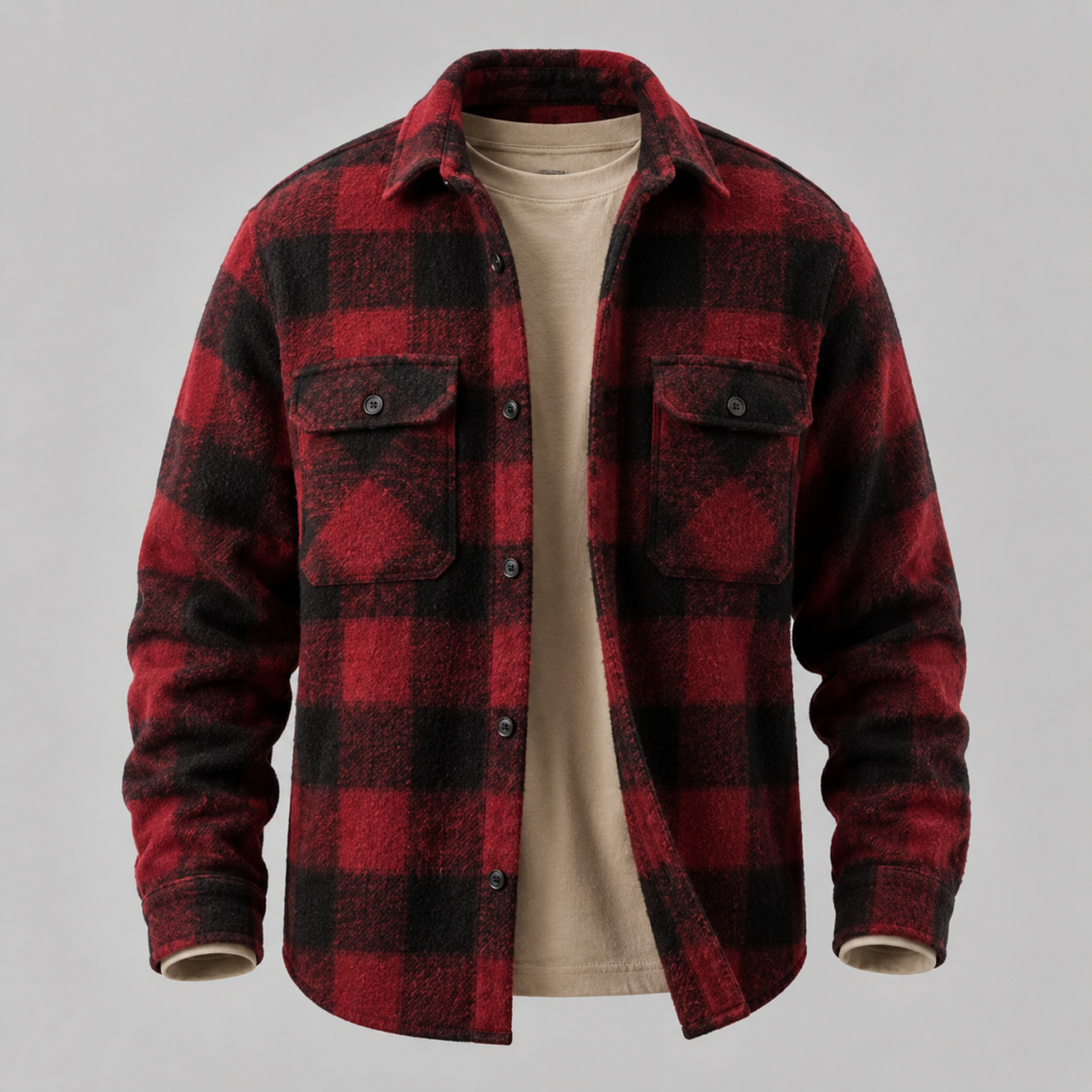 men's smart casual overshirt