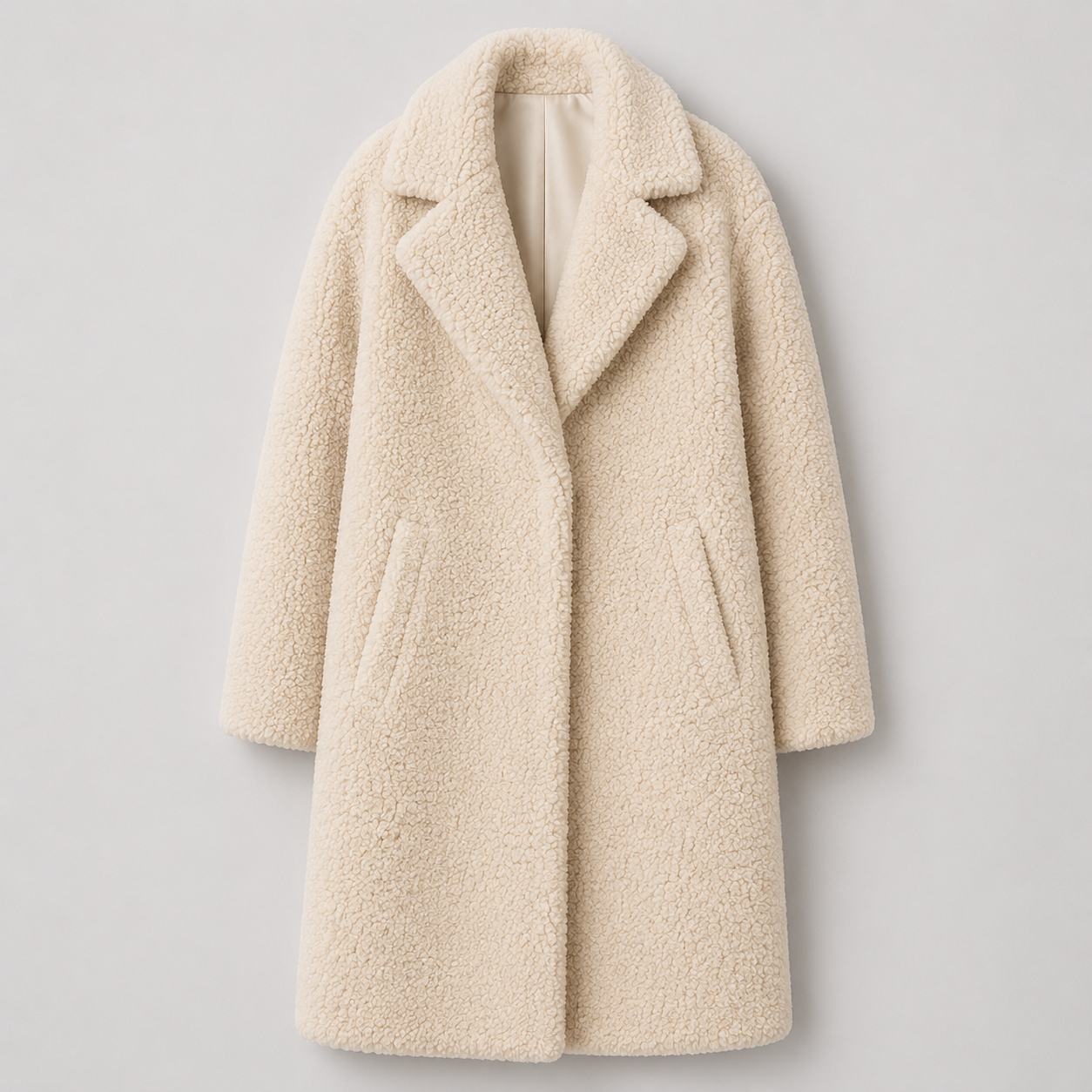 Longline Teddy Coat