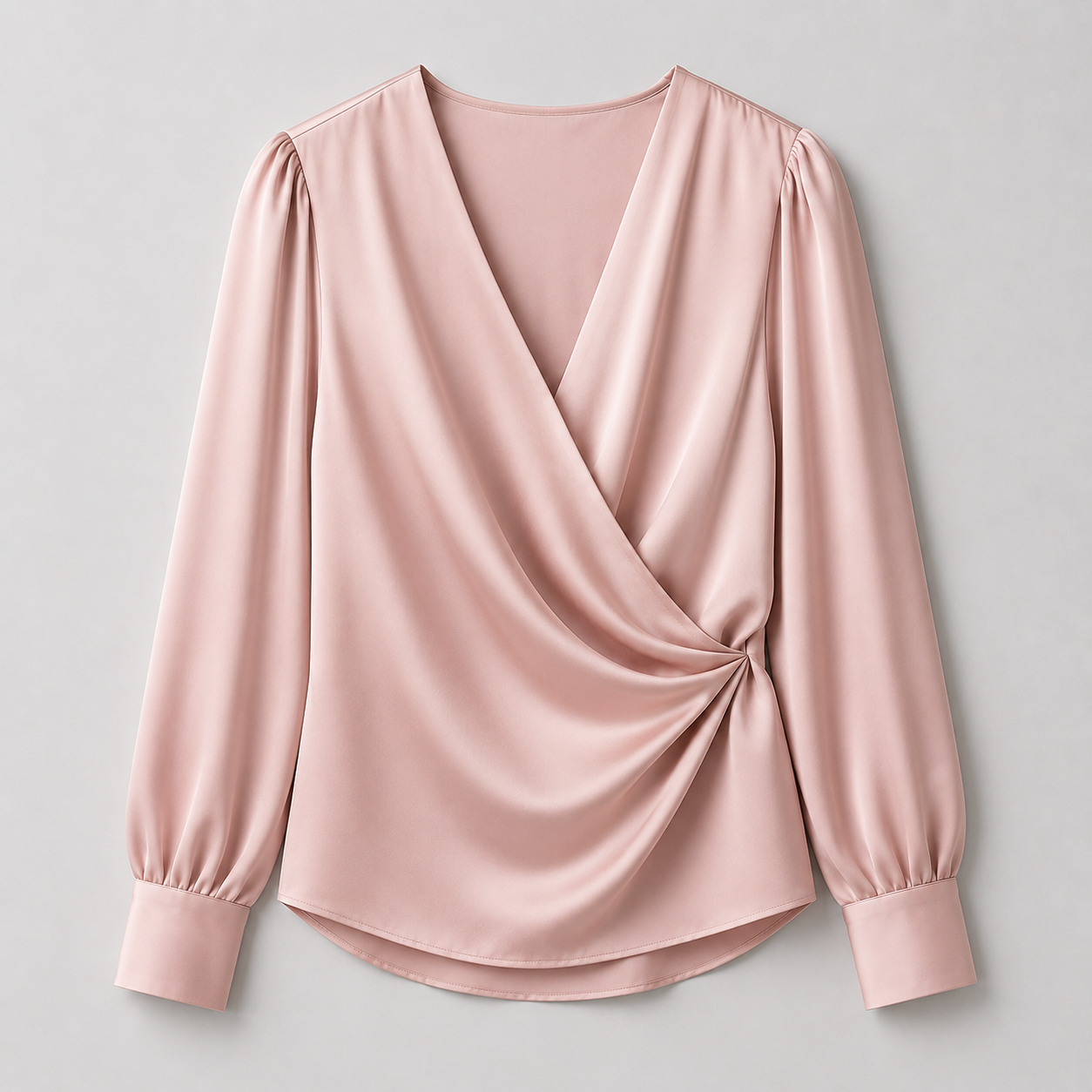 Satin-Feel Blouse