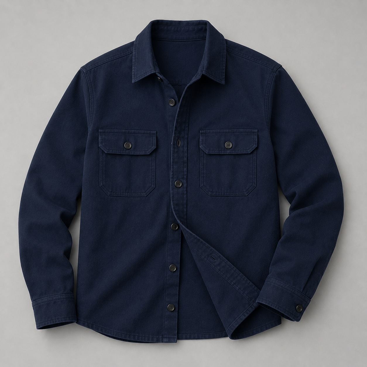 Navy Overshirt