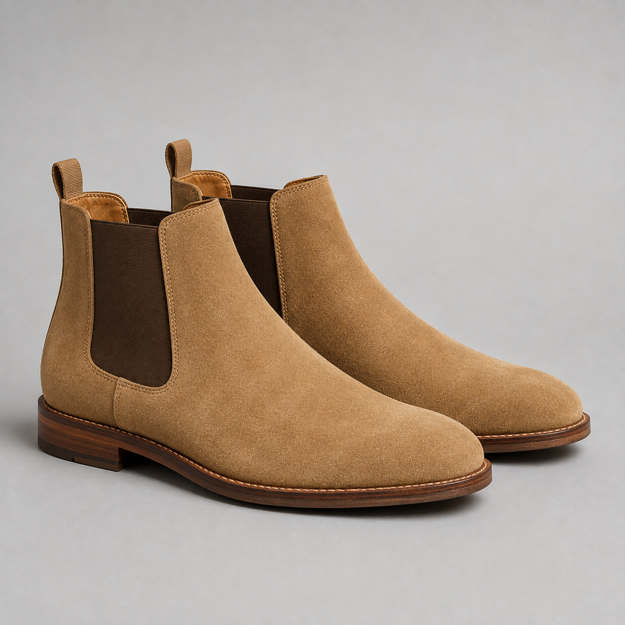 Suede Chelsea Boots