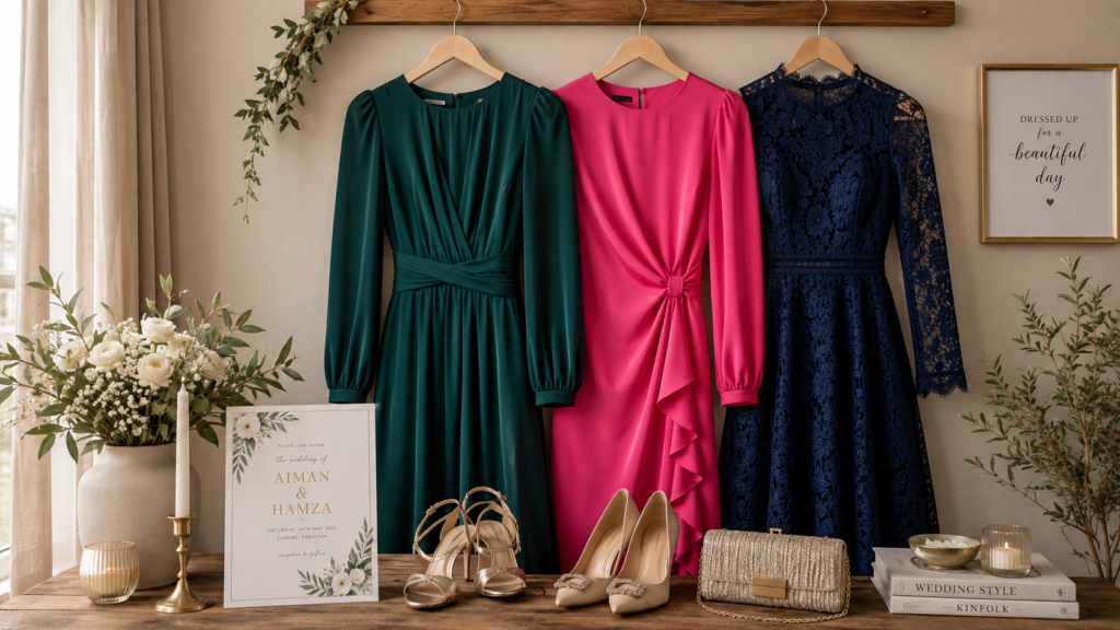 best wedding guest dresses with sleeves under £50