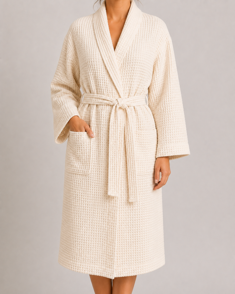 waffle weave robe