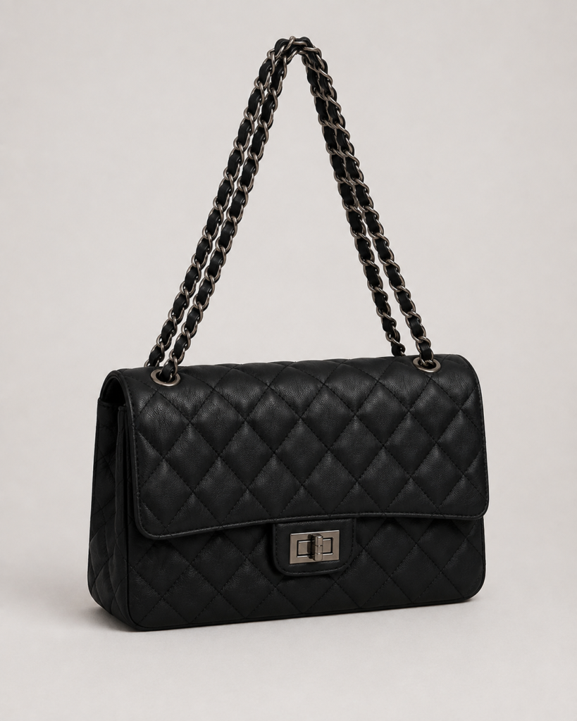 quilted shoulder bag
