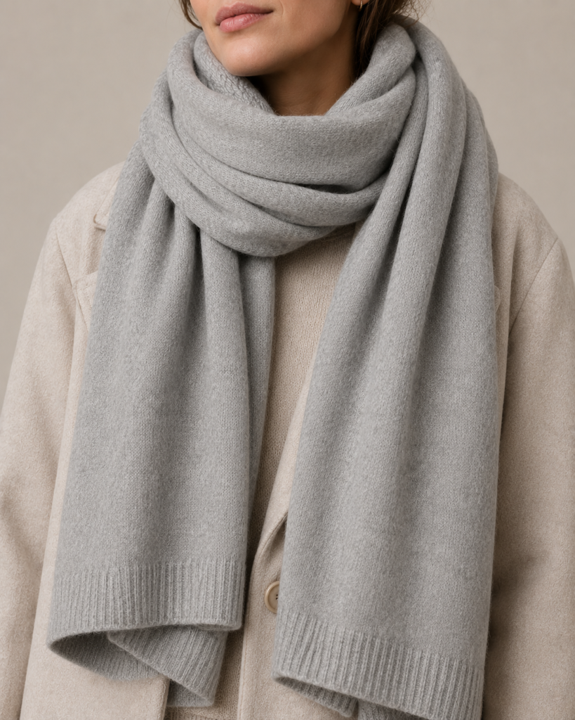 cashmere-blend scarf