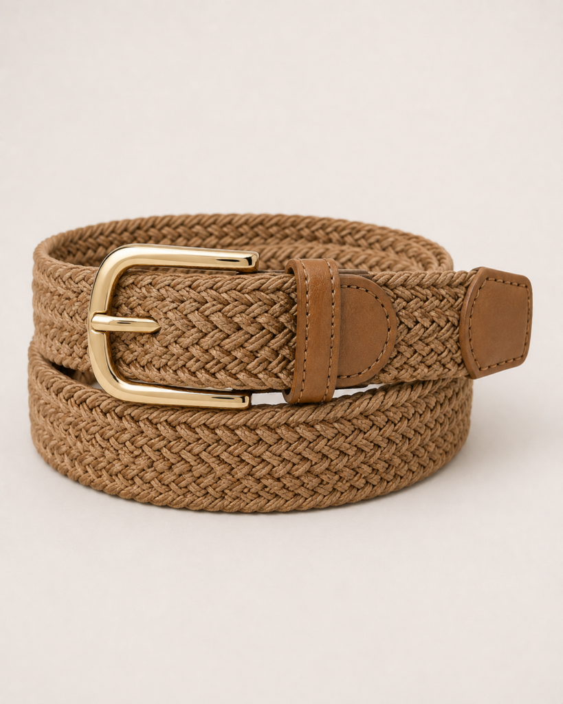 woven stretch belt